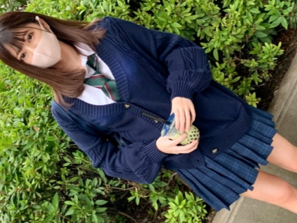 【制服美少女の淫乱覚醒】『もっと奥まで…』激カワJKがギンギンのチ●ポで激しく突かれ、エッチなマンコがビショビショに！制服姿で濃厚セックスに没頭し、膣内にたっぷり精子を受け止める！♡