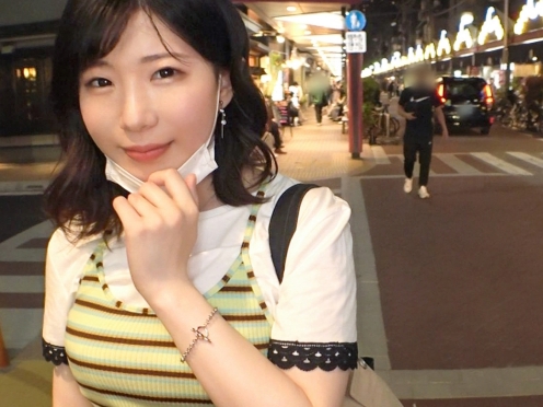 【ツルマン美少女】『パイパンなのバレちゃった…』ナンパした無毛マ○コのキュート女子！ねっとり愛撫で愛液ダダ漏れ♡ ツルマンがエロすぎて、ヌルヌルマ○コに激ピストン！敏感すぎる反応が最高！